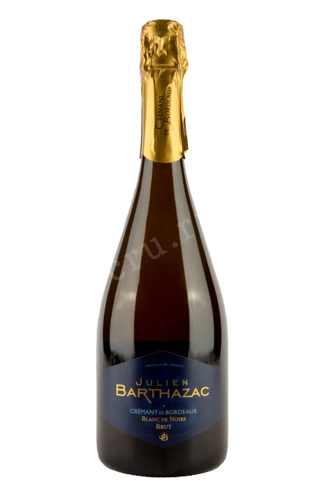 Игристое вино Julien Barthazak Cremant de Bordeaux Blanc de Noirs 2020 0.75 л