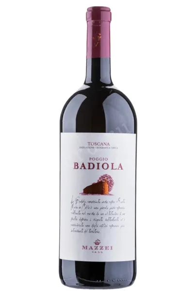 Вино Mazzei Poggio Badiola Toscana IGT 2022 1.5 л