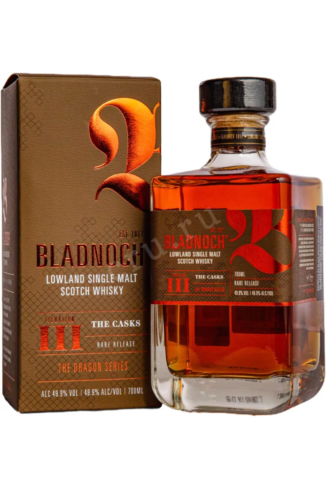 Виски Bladnoch The Spirit Casks 3 The Dragon Series in gift box  0.7 л