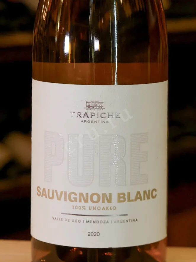 В магазине Крю Профи Trapiche Pure Sauvignon Blanc 2020 0.75 л