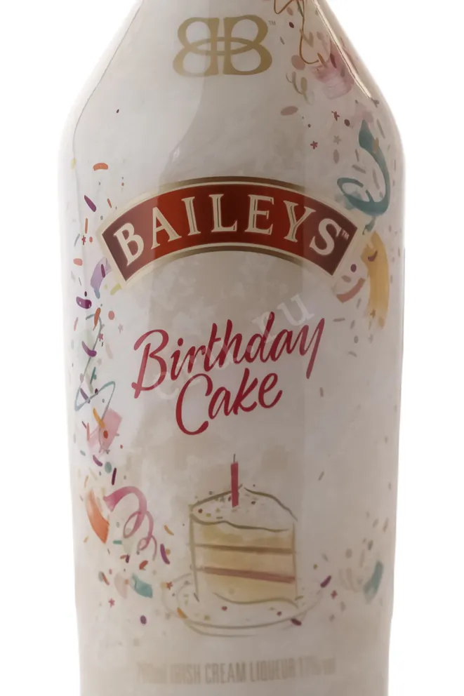 Этикетка Baileys Birthday Cake 2025 0.7 л