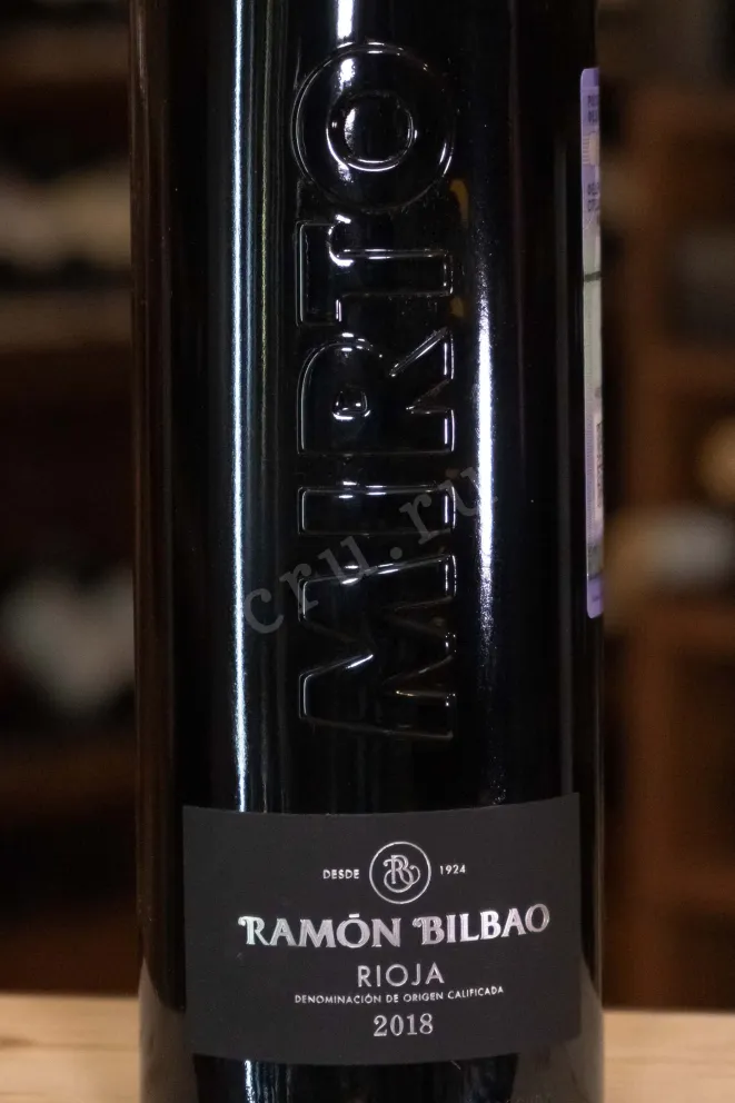 В магазине Крю Профи Bodegas Ramon Bilbao Mirto Rioja 2018 0.75 л