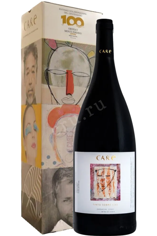 Вино Care Tinto Sobre Lias Carinena DOP in gift box  1.5 л
