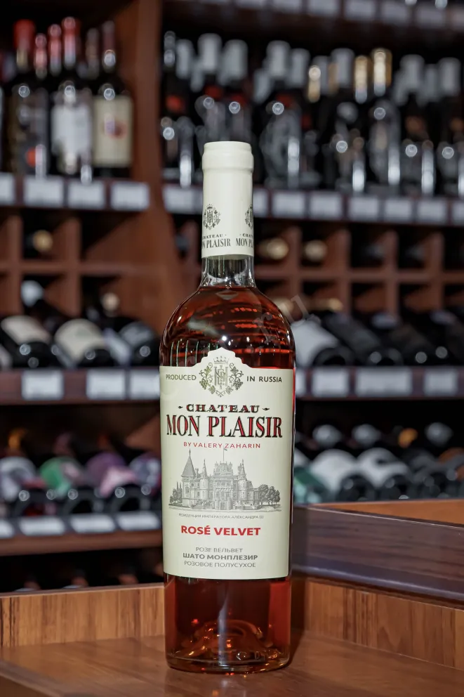 В магазине Крю Профи Chateau Mon Plaisir Rosė Velvet 2021 0.75 л