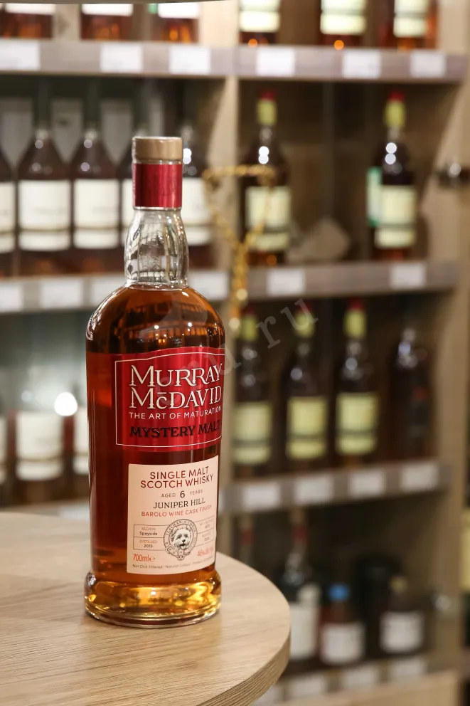 В магазине Крю Профи Murray McDavid Mystery Malt Juniper Hill 6 Years Old gift box 0.7 л