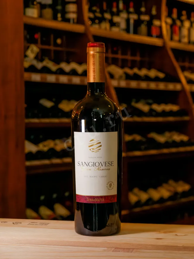 В магазине Крю Профи Terramater Sangiovese Gran Reserva 2020 0.75 л