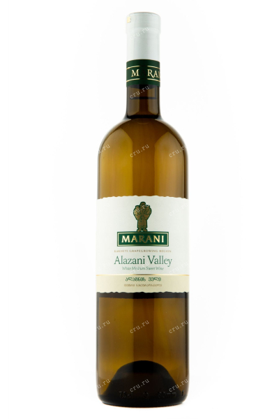 Вино Marani Alazani Valley White Semi-Sweet 2019 0.75 л
