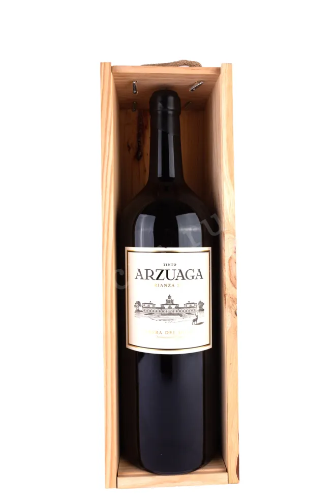 В деревянной коробке Arzuaga Crianza Ribera Del Duero wooden box 2018 5 л