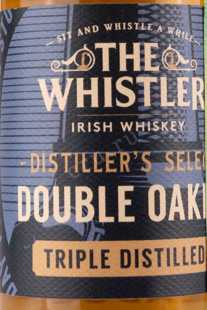 Этикетка The Whistler Double Oaked 0.05 л