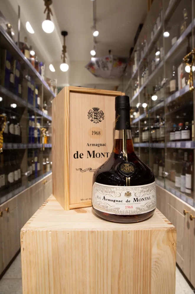 Контрэтикетка Bas Armagnac de Montal