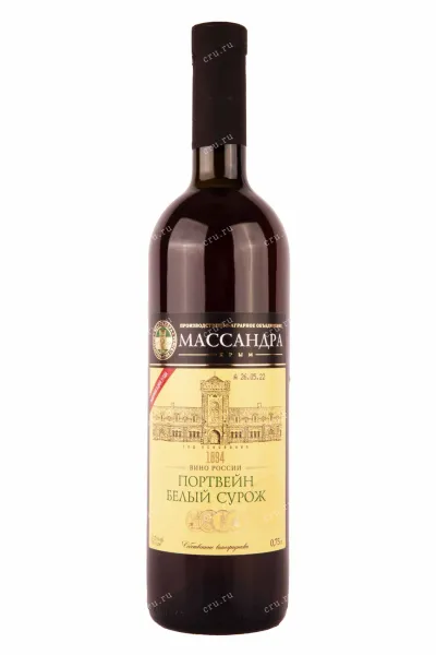 Портвейн Массандра Портвейн Белый Сурож 2011 0.75 л