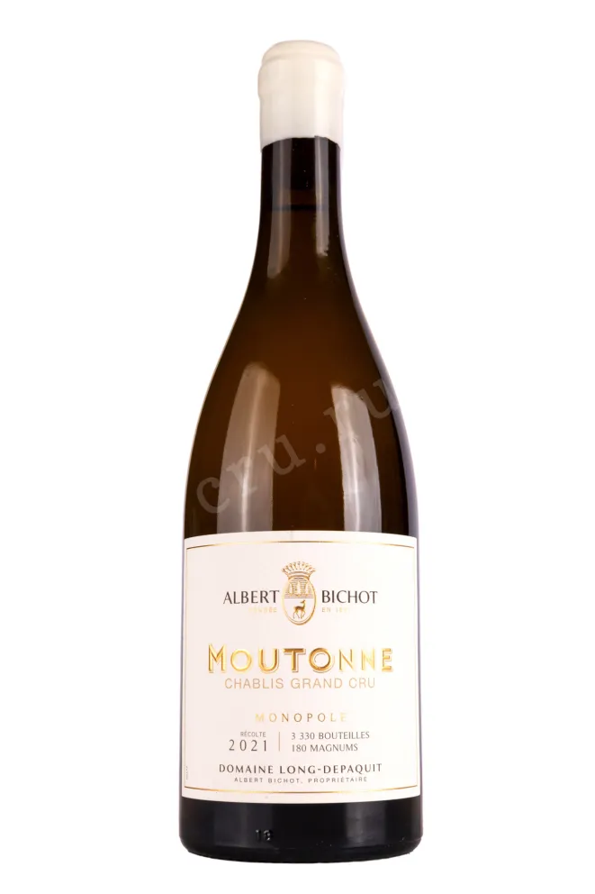 Вино Albert Bichot Domaine Long-Depaquit Chablis Grand Cru Moutonne 2021 0.75 л
