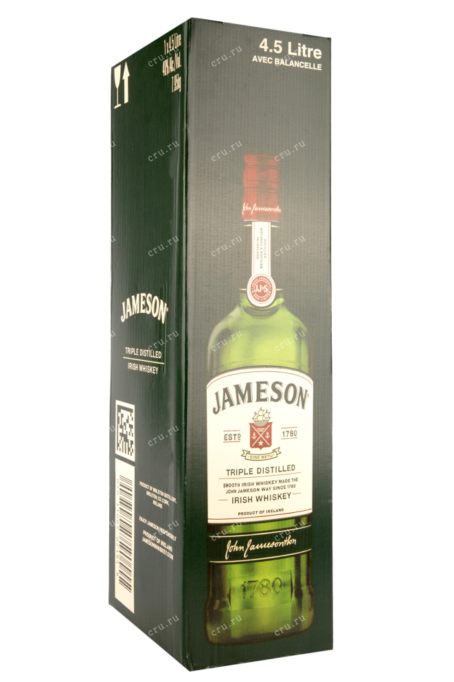 Подарочная коробка виски Джемесон 4.5
