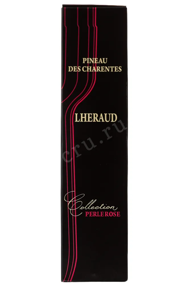 Подарочная коробка Lheraud Pineau des Charentes Collection Perle Rose 2017 0.75 л