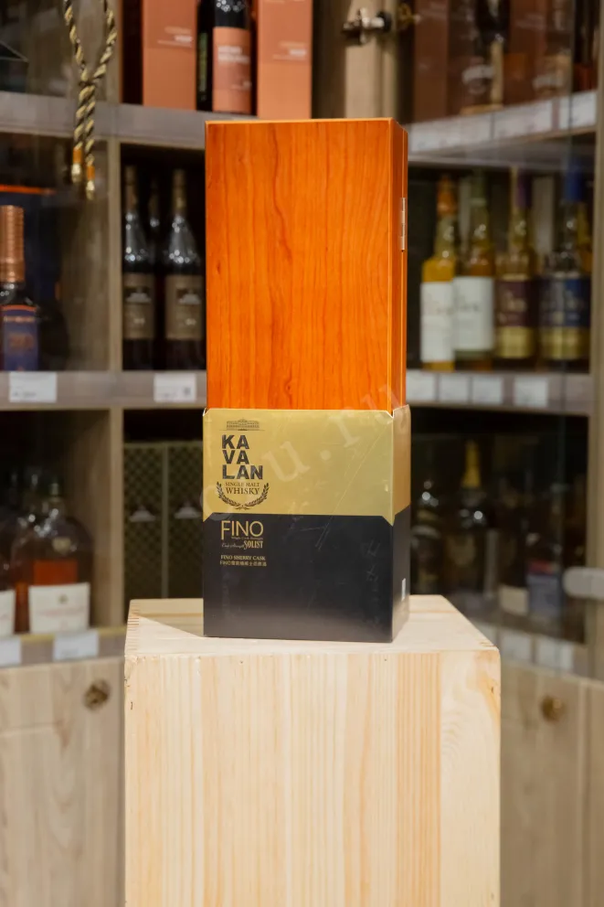 В магазине Крю Профи Kavalan Solist Fino Sherry Cask gift box 0.7 л