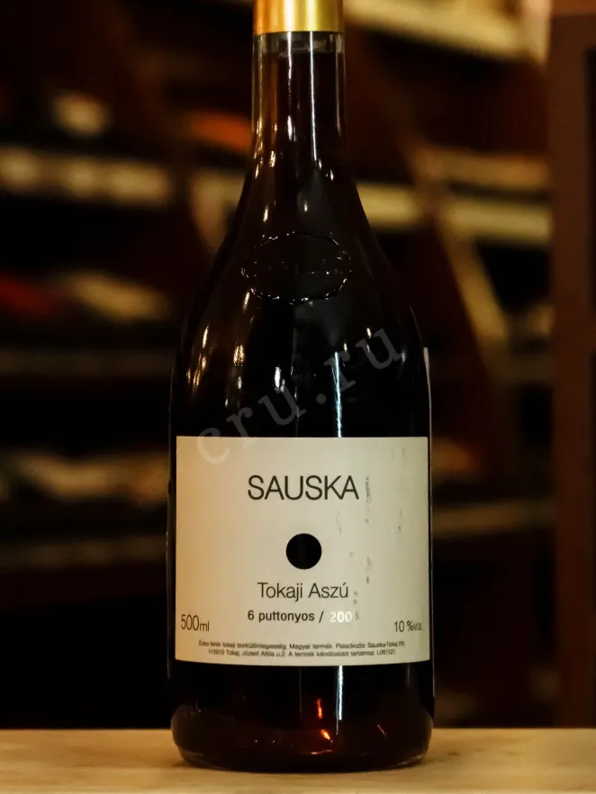 В магазине Крю Профи Sauska Tokaji Aszu 6 puttonyos 2003 0.5 л