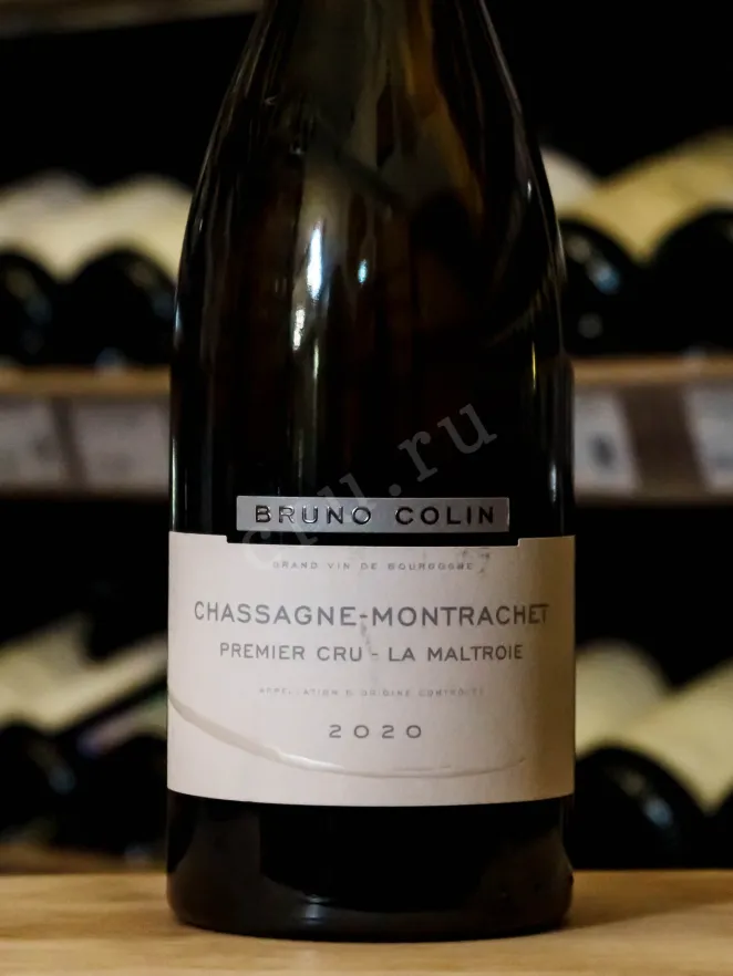 В магазине Крю Профи Bruno Colin Chassagne-Montrachet 1er Cru La Maltroie 2020 0.75 л