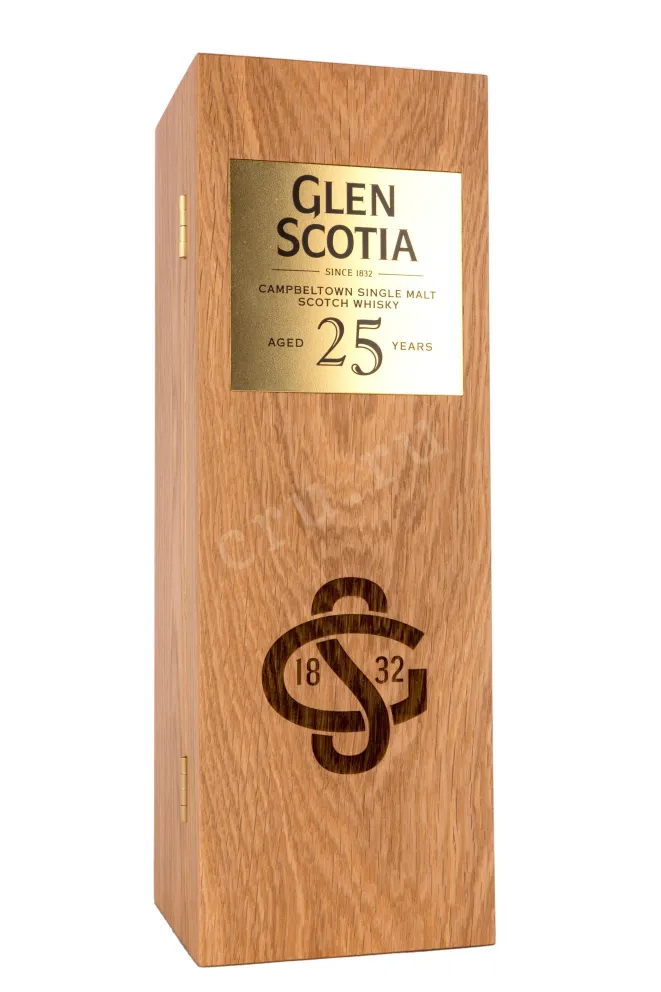Деревянная коробка Glen Scotia 25 years in wooden box 0.7 л