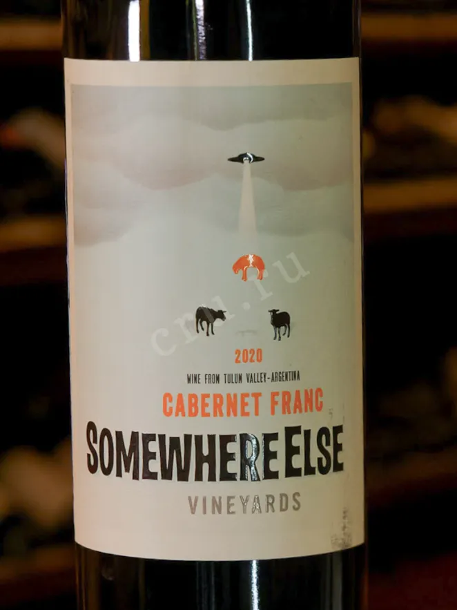 В магазине Крю Профи Somewhere Else Cabernet Franc Valle de Tulum 2020 0.75 л