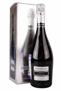 Игристое вино San Martino Prosecco in gift box 2023 0.75 л