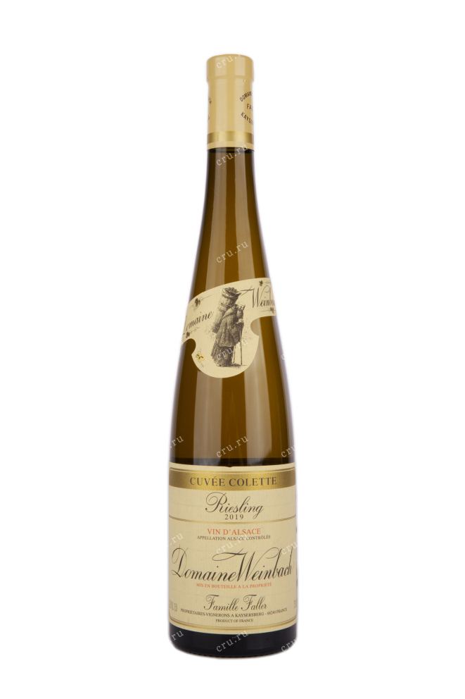 Вино Domaine Weinbach Riesling Cuvee Colette 2019 0.75 л