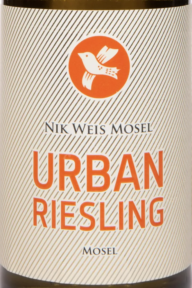Этикетка Nik Weis Urban Riesling 2024 0.75 л