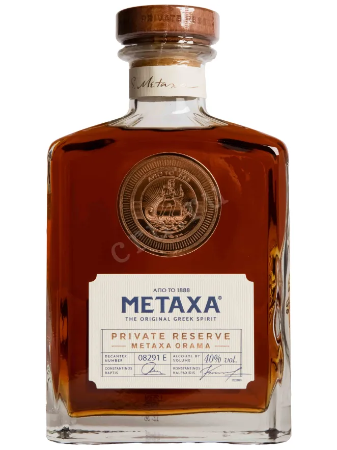 Бутылка Metaxa Private Reserve Orama in gift box 2005 0.7 л