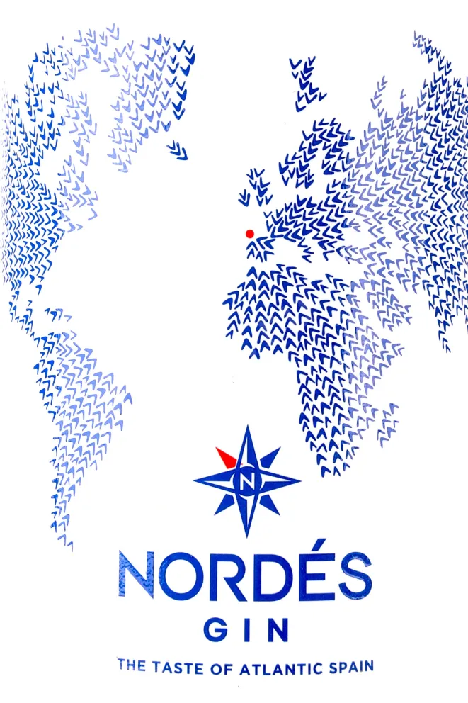 Этикетка Nordes in giftset with 2 glasses 0.7 л
