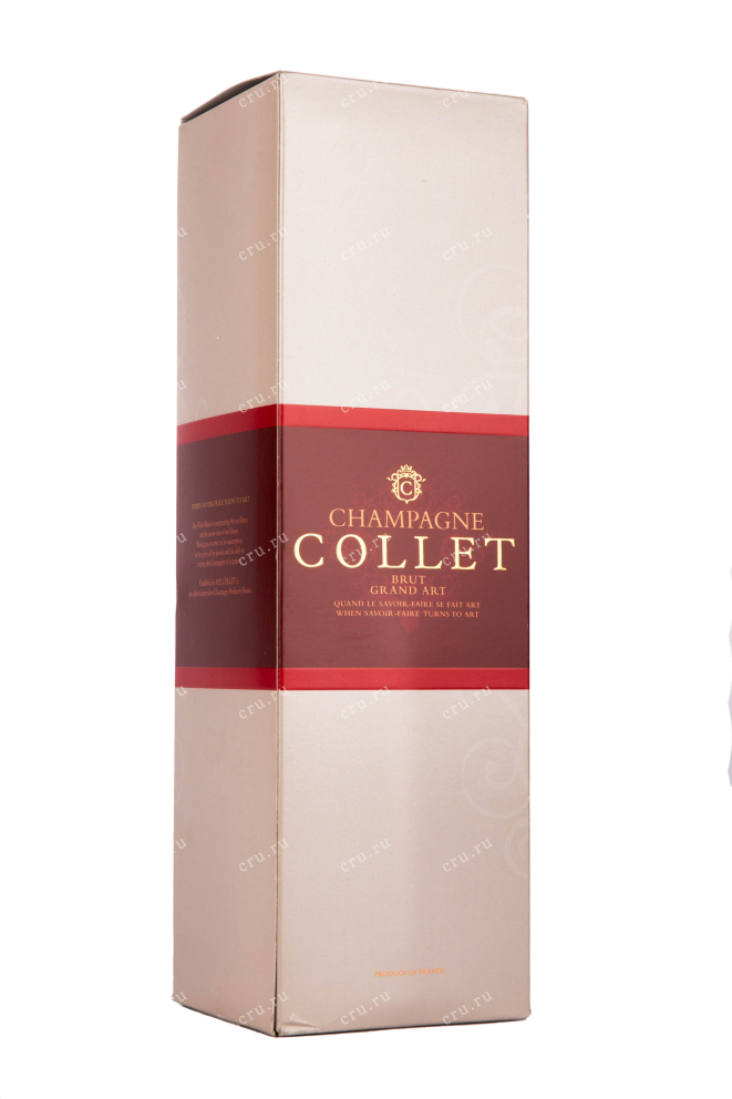 Подарочная коробка игристого вина Collet Brut Grand Art 1.5 л