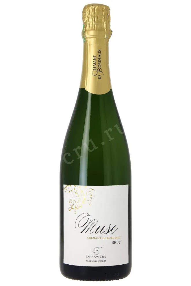 Игристое вино Muse La Faviere Brut Cremant de Bordeaux AOC  0.75 л
