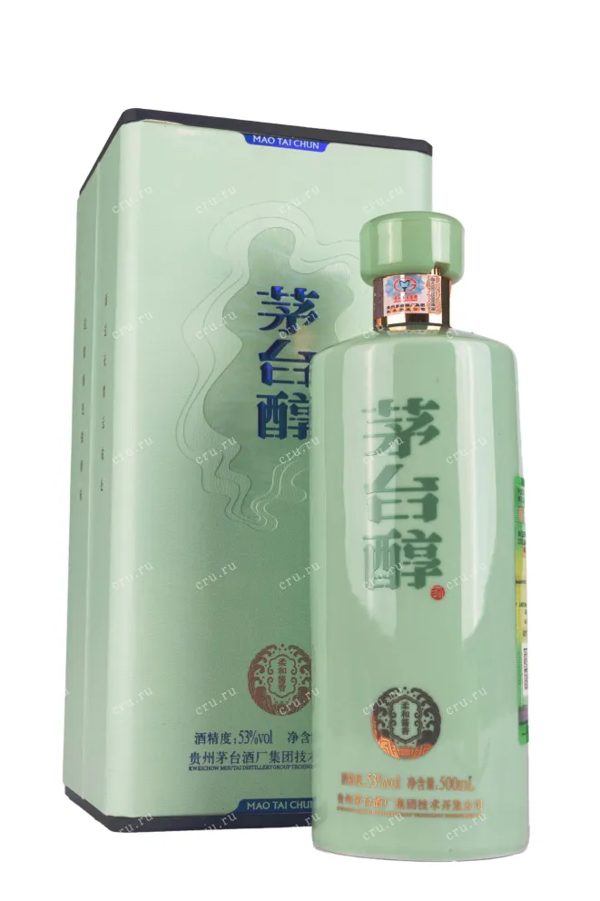 Байцзю Moutai CHUN green breeze gift box  0.5 л