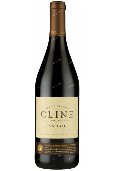 Вино Cline Sonoma County Syrah 2015 0.75 л