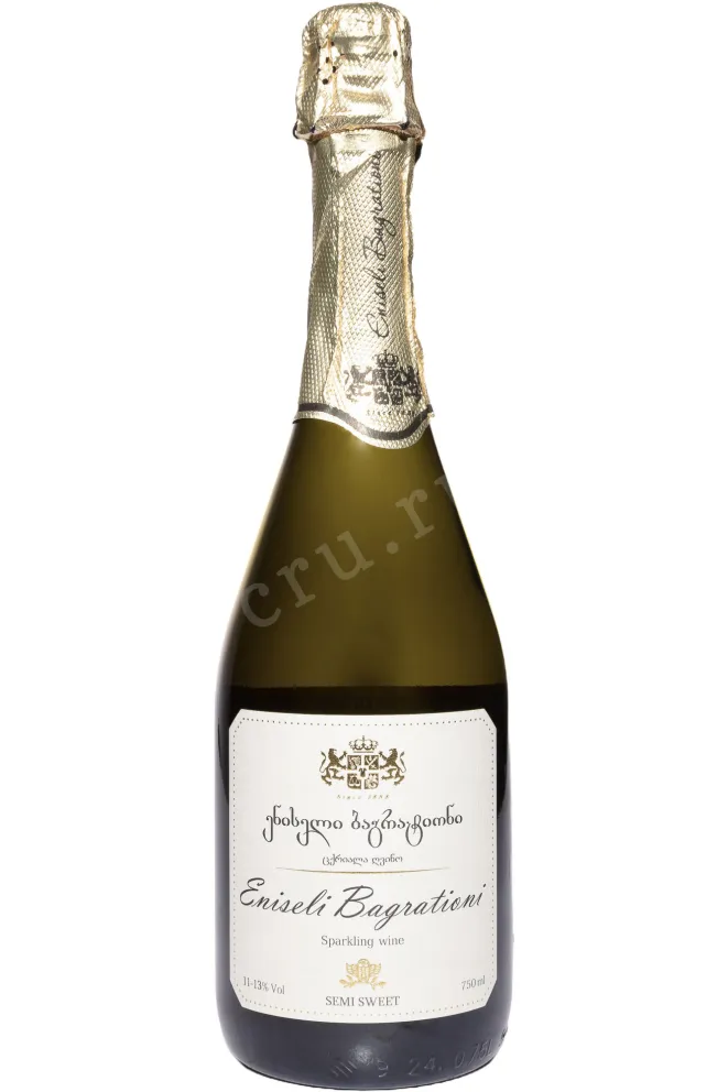Игристое вино Eniseli Bagrationi White Semi Sweet 2023 0.75 л