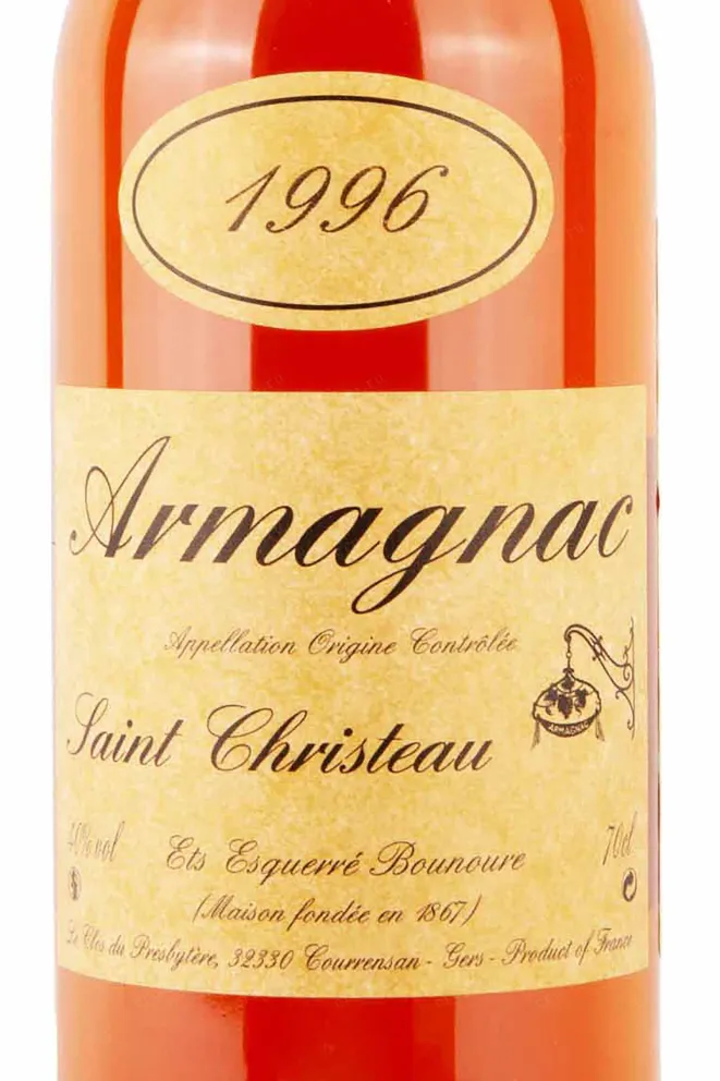 Арманьяк Saint-Christeau 1996 0.7 л