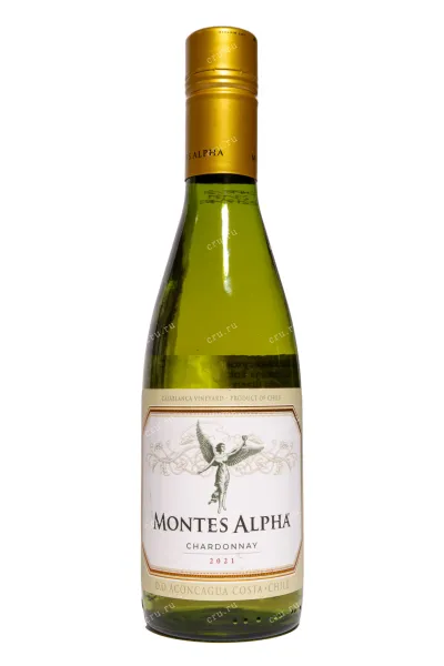 Вино Montes Alpha Chardonnay DO 2021 0.375 л