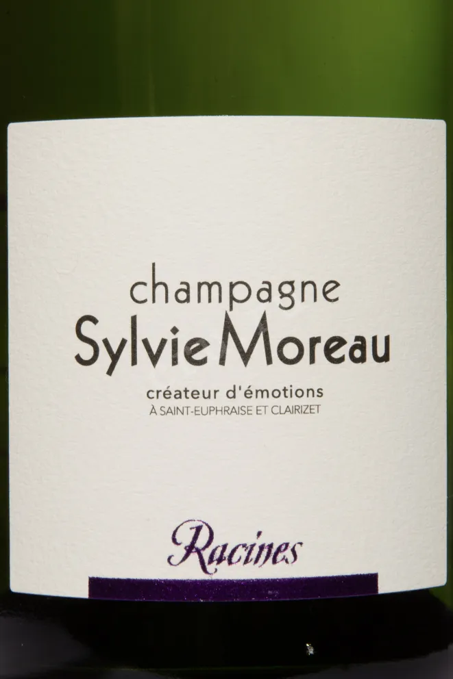 Этикетка Sylvie Moreau Racines 2019 0.75 л