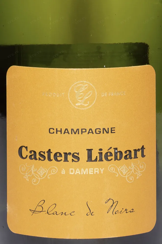 Этикетка Casters Liebart Blanc De Noir Brut 2018 0.75 л