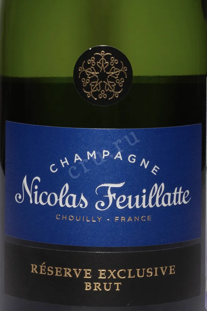 Этикетка Nicolas Feuillatte Brut Rеserve Exclusive 2019 0.75 л