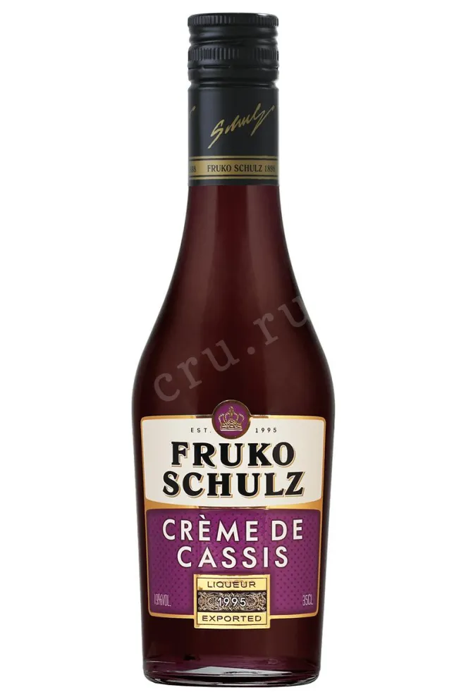 Ликер Fruko Schulz Creme de Cassis  0.35 л