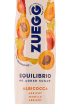 Этикетка Zuegg Equilibrio albicocca no added sugar 1 л