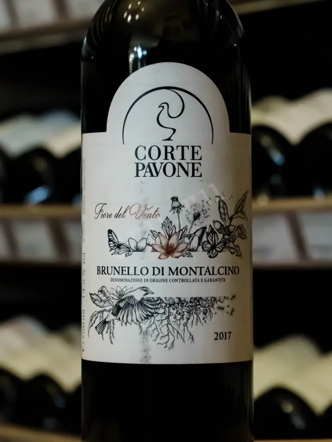 В магазине Крю Профи Corte Pavone Brunello di Montalcino Fiore del Vento 2017 0.75 л
