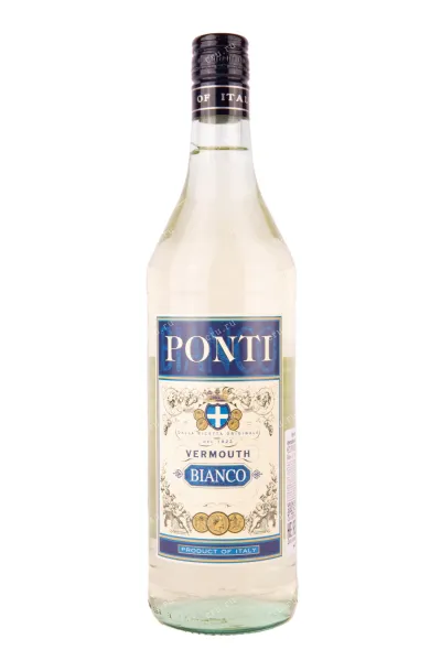 Вермут Ponti Bianco  1 л