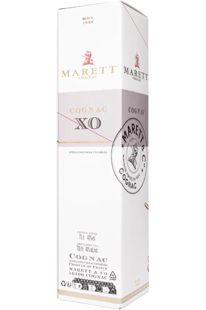 Подарочная коробка Marett XO in gift box 2009 0.7 л