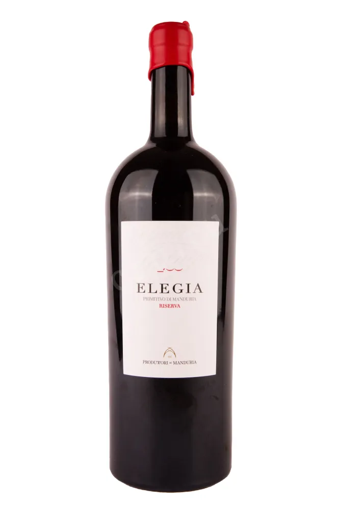 Бутылка Elegia Primitivo di Manduria Riserva in gift box 2019 1.5 л