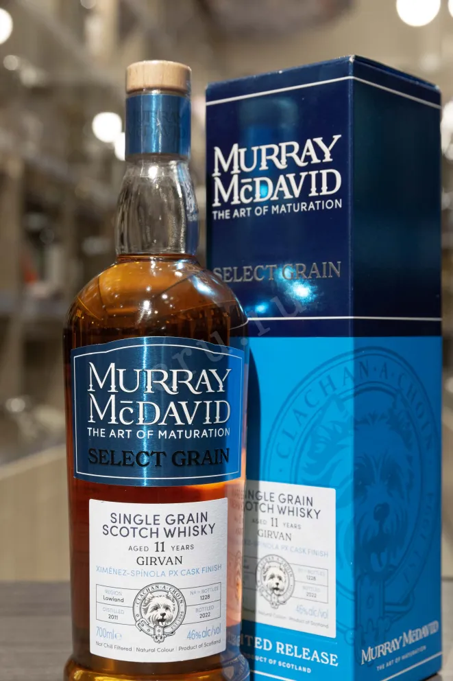 В магазине Крю Профи Murray McDavid Select Grain Girvan 11 Years Old gift box 0.7 л