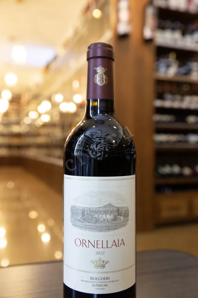 В магазине Крю Профи Ornellaia Bolgheri Superiore Toscana DOC 2022 0.75 л