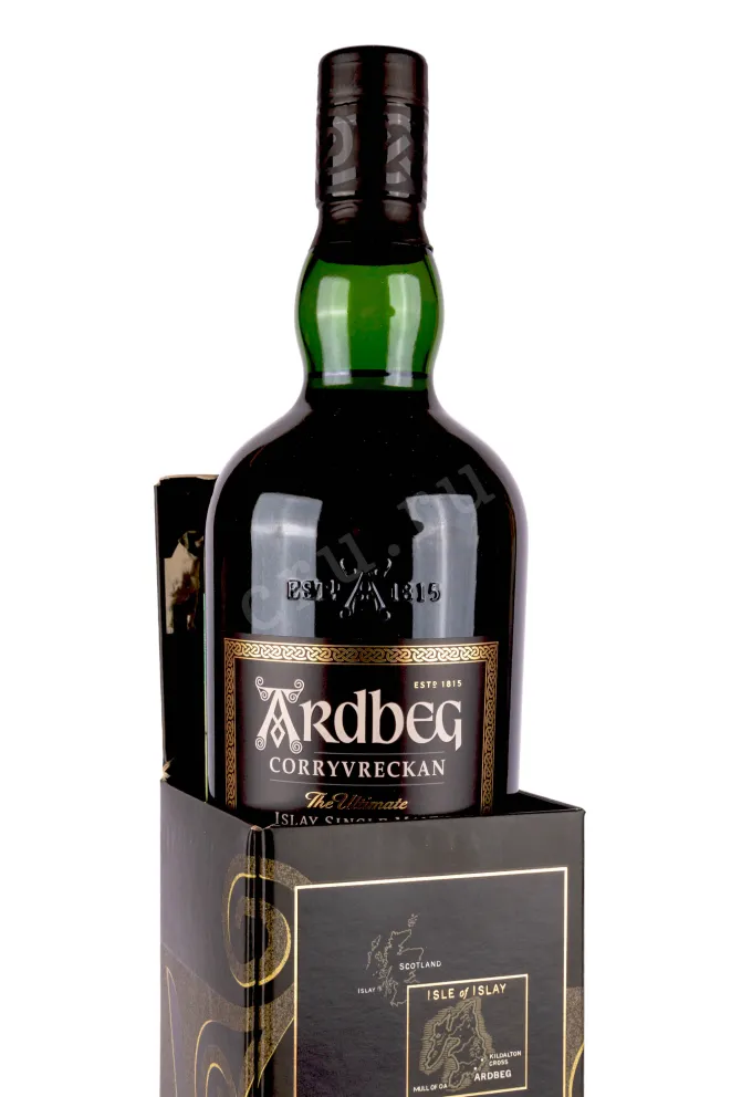 В подарочной коробке Ardbeg Corryvreckan gift box 0.75 л