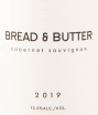 Вино Bread & Butter Cabernet Sauvignon 0.75 л