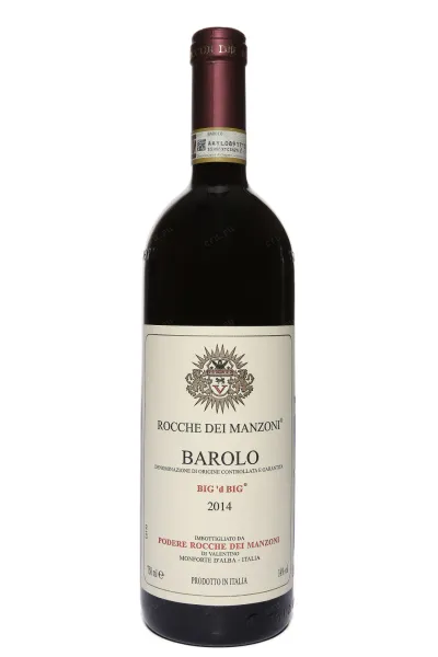 Вино Rocche Dei Manzoni Barolo Big 'd Big DOCG 2014 0.75 л