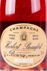 Этикетка Herbert Beaufort Cuvee Yllen 2020 0.375 л